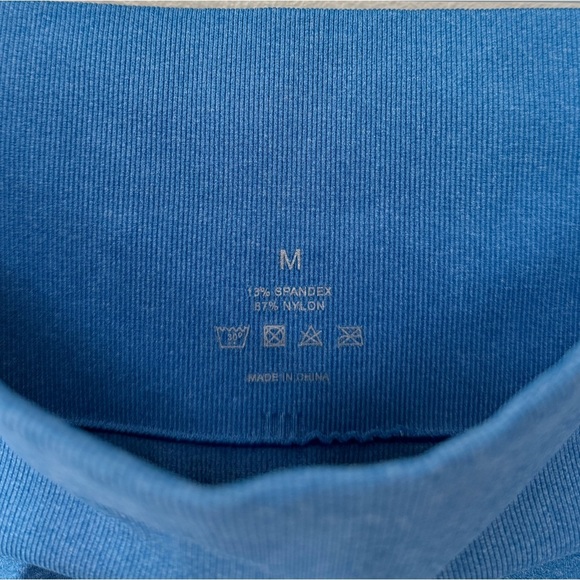 NWT NVGTN Ocean Blue Contour Seamless Leggings - Picture 7 of 8